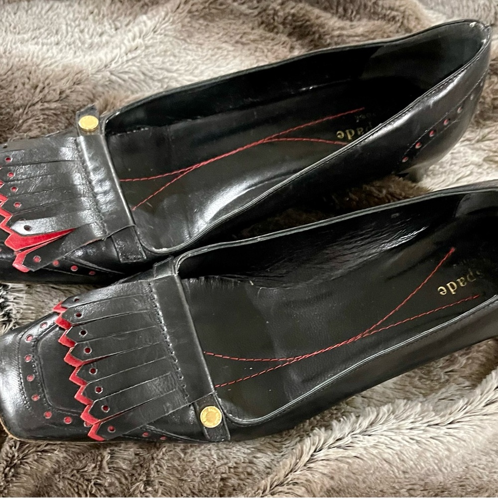 Kate Spade Black with sweet red details